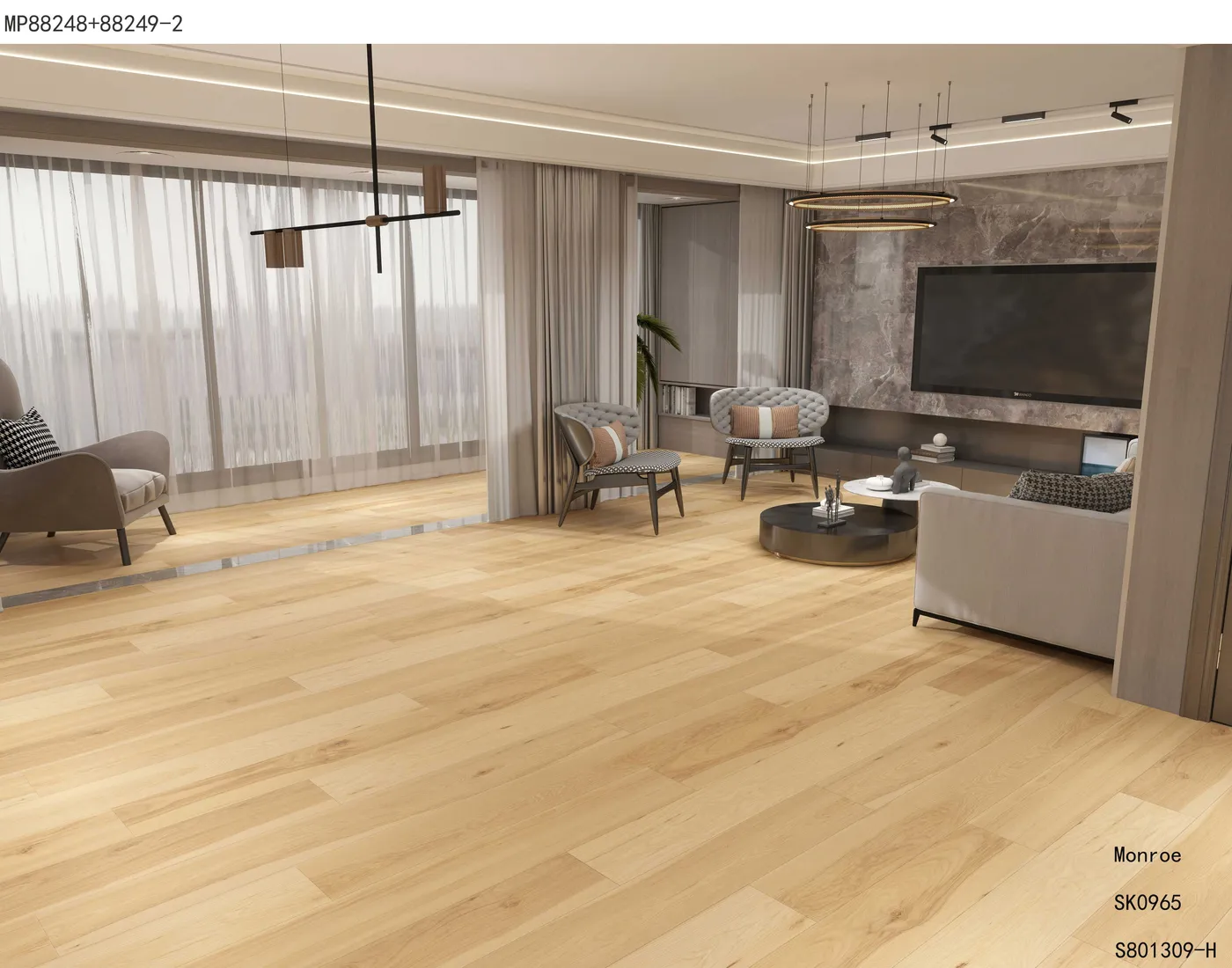 Monroe SPC flooring by SK Flooring