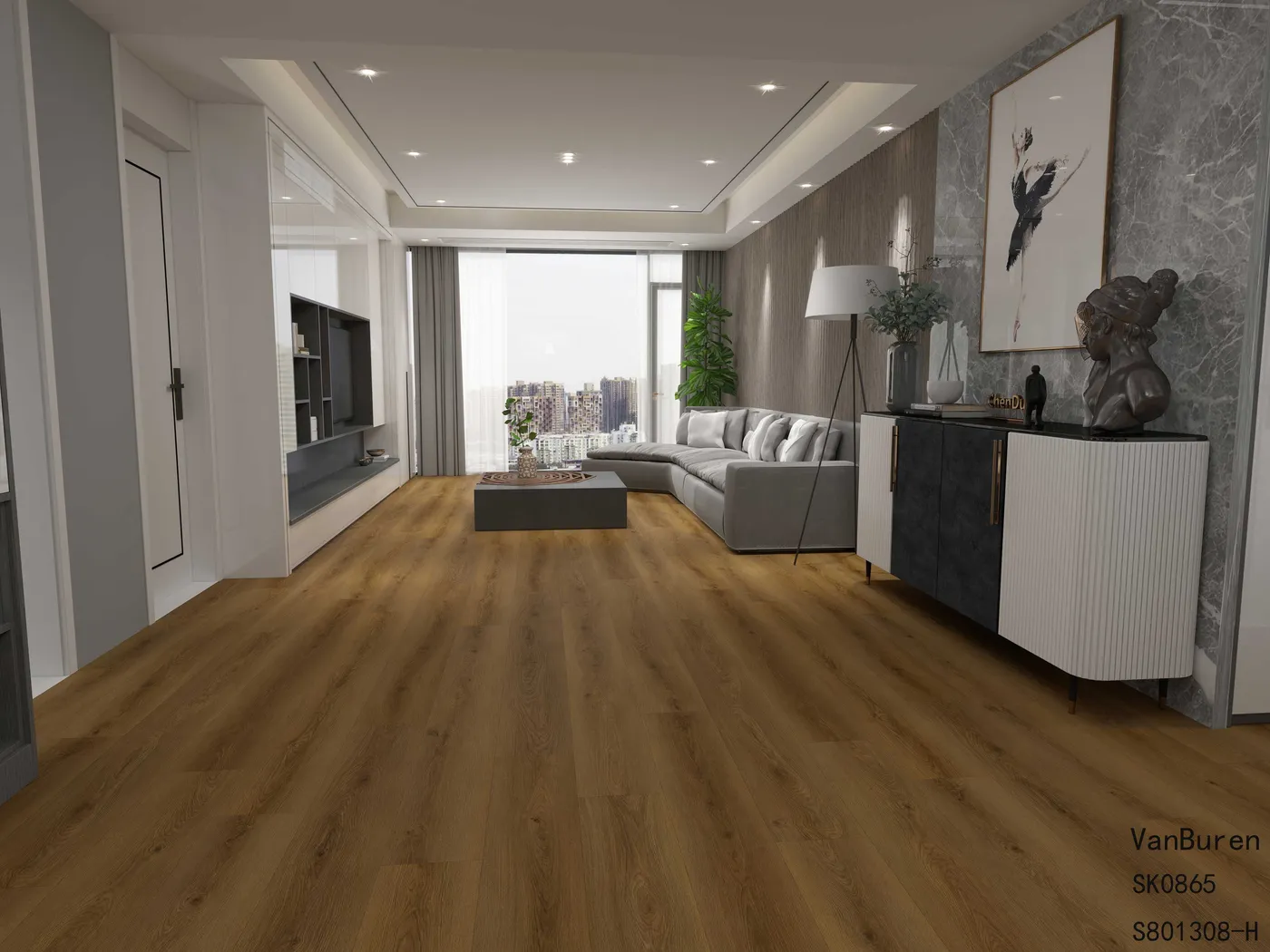 VanBuren SPC flooring by SK Flooring